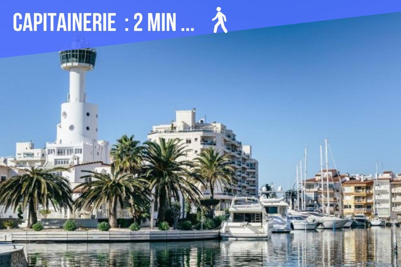 Unsejouraempuriabrava-Terrasse-Vue Mer -Clime- Wifi Parking Экстерьер фото